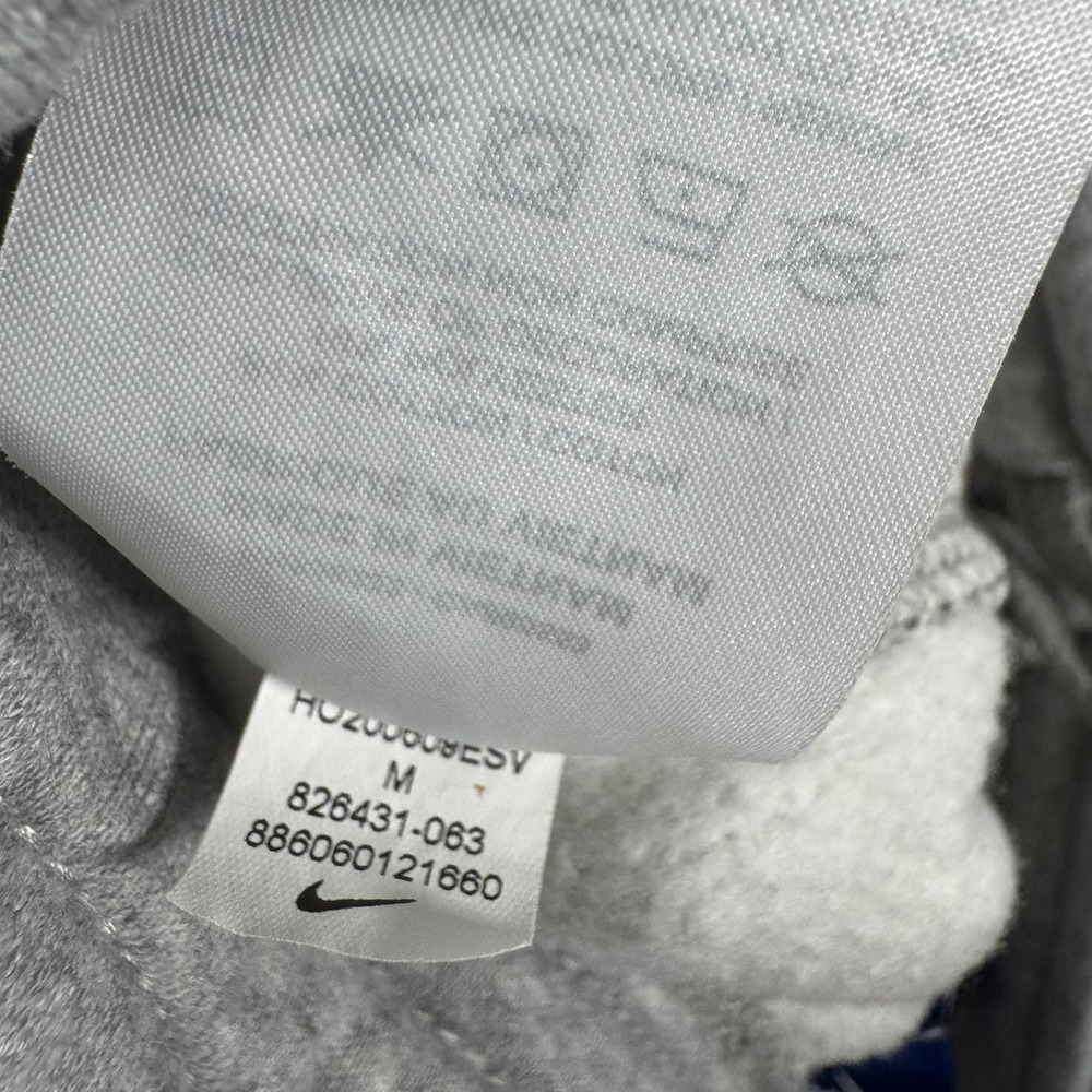 Nike Jogger Sweatpants | Gray Fleece Athletic Pants | Men Medium - Picture 8 of 10